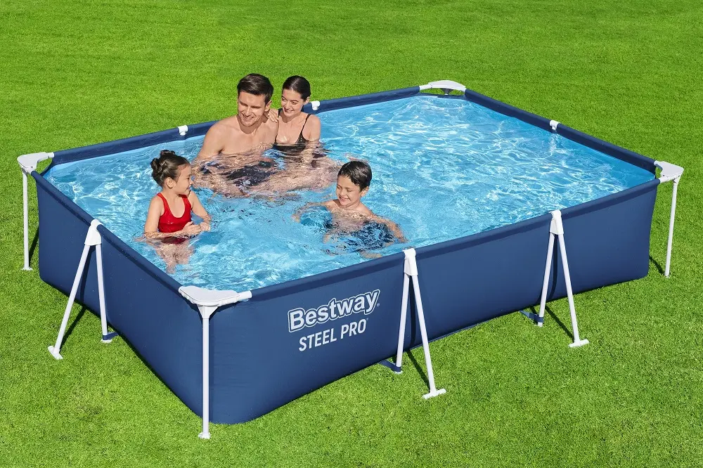 Bestway 56404 Steel Pro pravougaoni bazen 300 × 201 × 66 cm sa filter pumpom