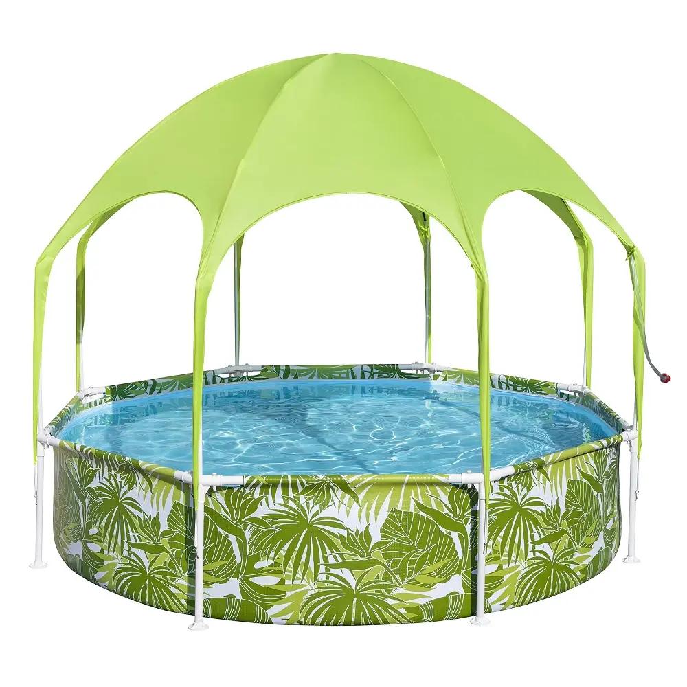 Bestway Steel Pro Splash-in-Shade 56432 bazen Ø244 × 51 cm sa tendom