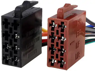 4CARMEDIA ZRS-ISO-1A ISO konektor za auto-radio, 13 pinova