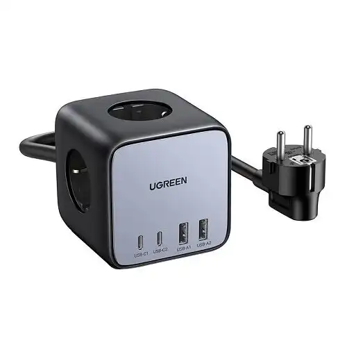UGREEN CD268 desktop punjač i razvodnik 65W, 2 USB-C + 2 USB-A