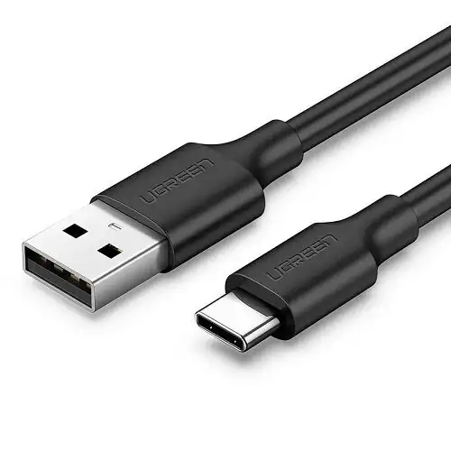 UGREEN US287 USB-A na USB-C kabl 1 m, crni, 3 A