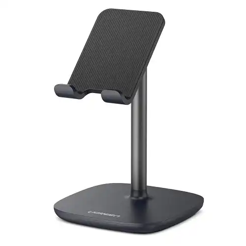 UGREEN LP177 crni stoni držač za telefon i tablet, podesiv 5–45°