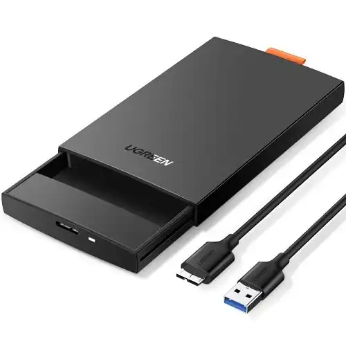 UGREEN CM237 kućište za 2,5-inčni SATA HDD/SSD, USB 3.0, crno