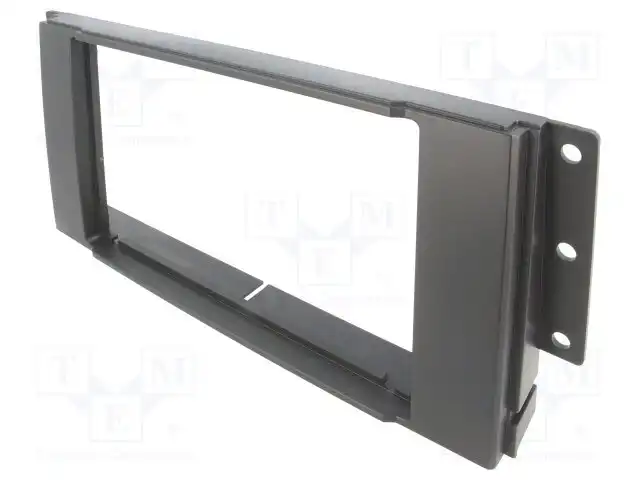 RAM-40.466.2 radio blenda 2DIN za Land Rover, crna