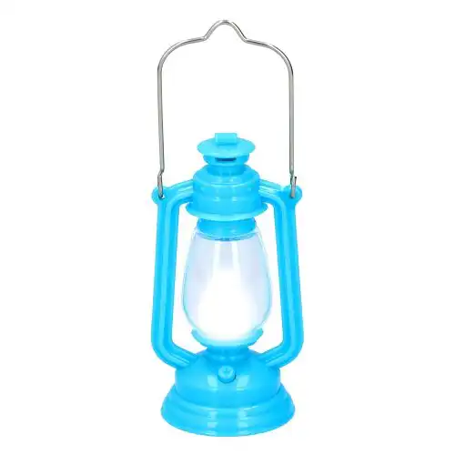 Grundig LED kamperski fenjer Blue, IP44, 3×LR41