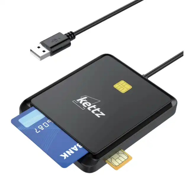 Kettz KTZ-CR100A USB čitač ID smart, bankarskih i SIM kartica