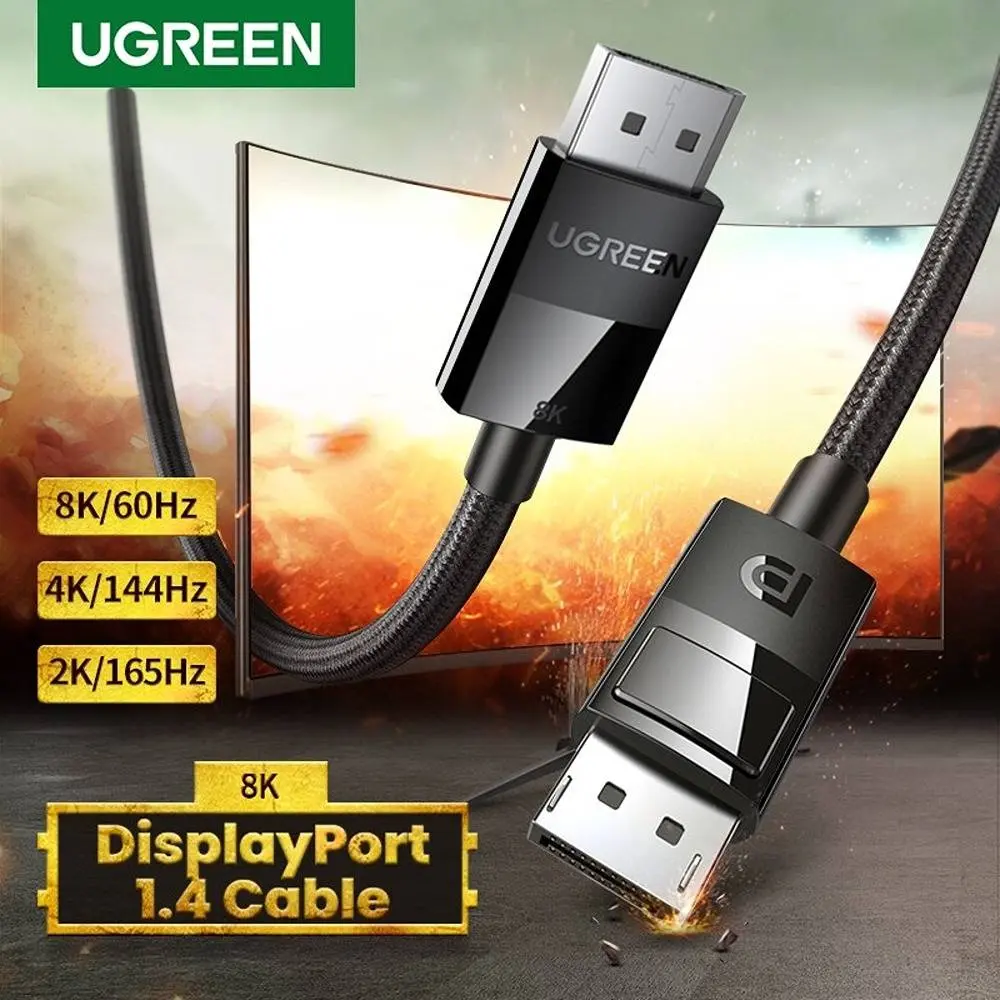 UGREEN DP114 80394 DisplayPort 1.4 kabl 5 m 8K