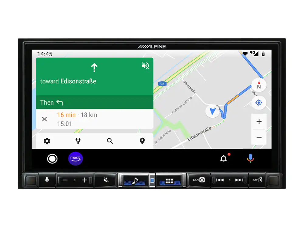 Alpine iLX-705D 2-DIN multimedijalni auto radio sa 7 inča ekranom
