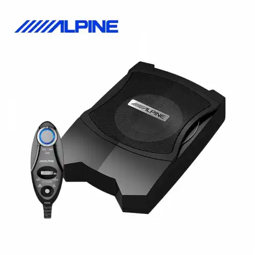 Alpine PWE-V80 aktivni auto subwoofer 20 cm, 160 W
