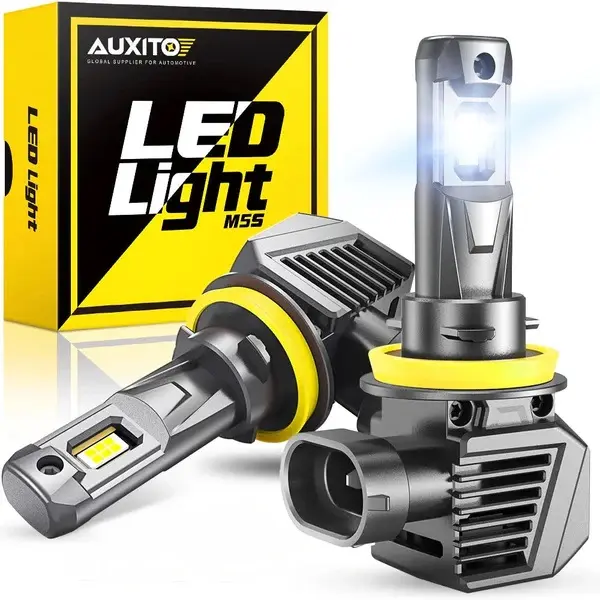 AUXITO DD-M5S-H11 LED sijalice H11 6500K, 1:1 sa turbo hlađenjem, set 2 kom