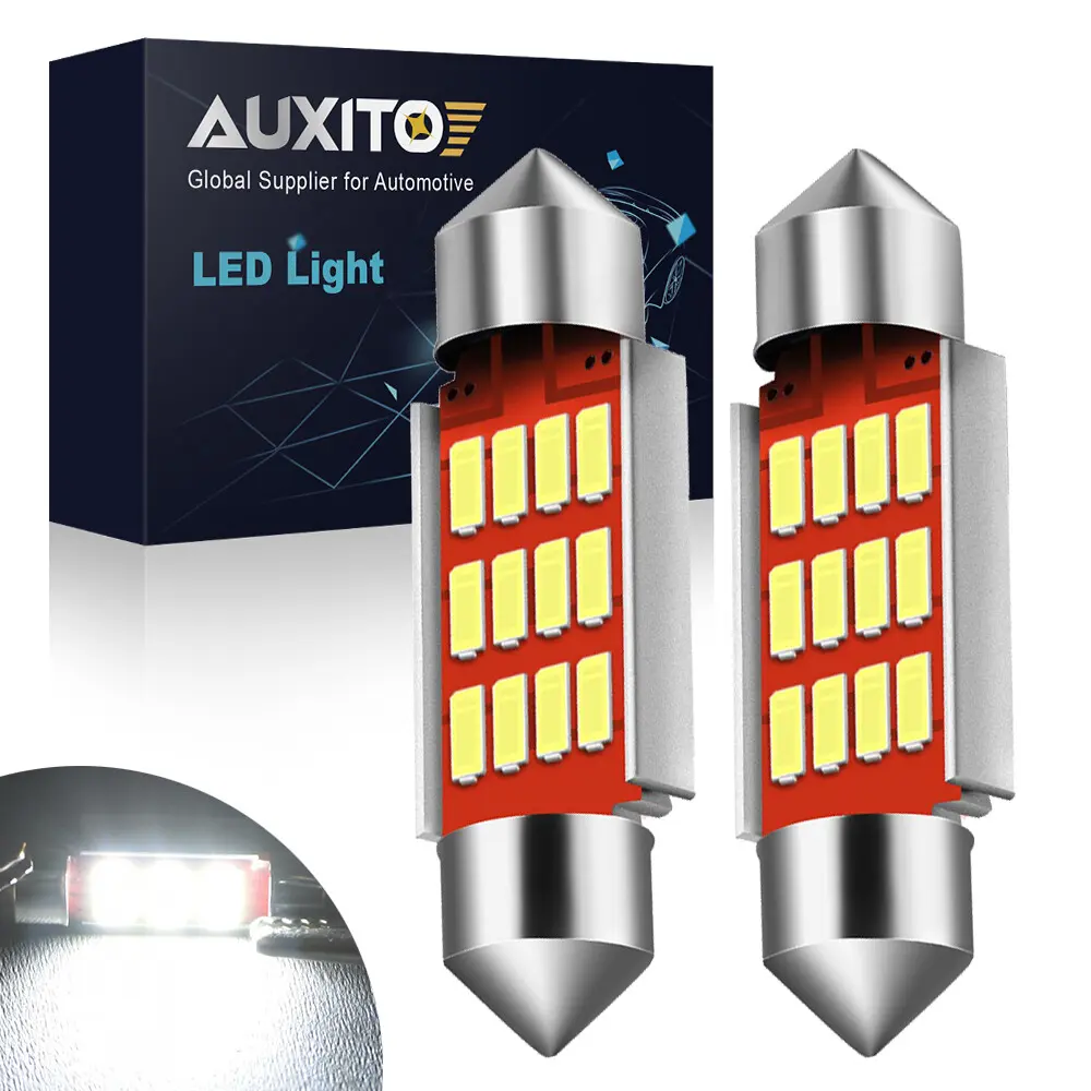 AUXITO SJ-12C-JM-W-2X CANBUS LED sijalice za tablicu 36mm, 2 komada