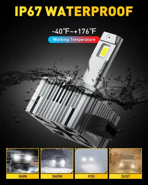 AUXITO DD-Y19-D1S-B D1S/D1R LED sijalice za farove 6000K, 24000 lm
