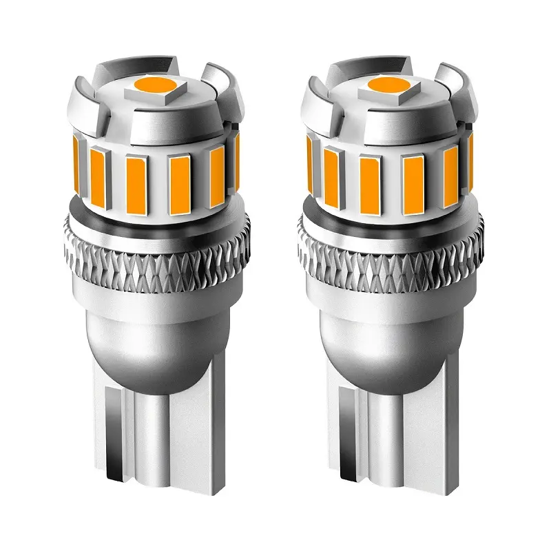 AUXITO 2F13-T10-Y2 T10 W5W LED sijalice 3000K žute CANBUS 360°