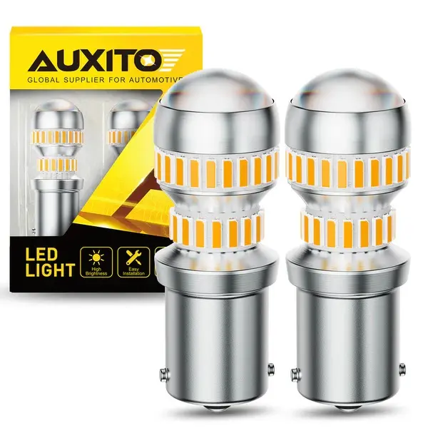 AUXITO 1156 BA15S LED sijalice amber 1300 lm CANBUS