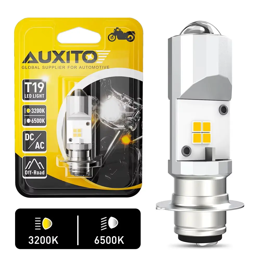 AUXITO T19 P15D-25-1 LED sijalica za motocikl 6500K