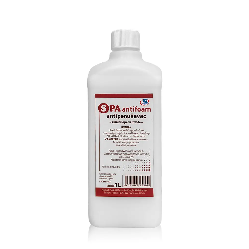 SANI-HEM SPA Antifoam antipenušavac za bazene i spa, 1 l