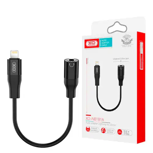 XO NB181A Lightning audio adapter sa punjenjem