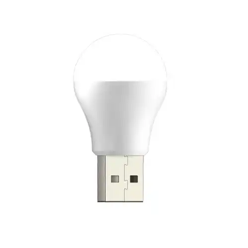XO Y1 USB LED lampa za laptop, 1 W, bela