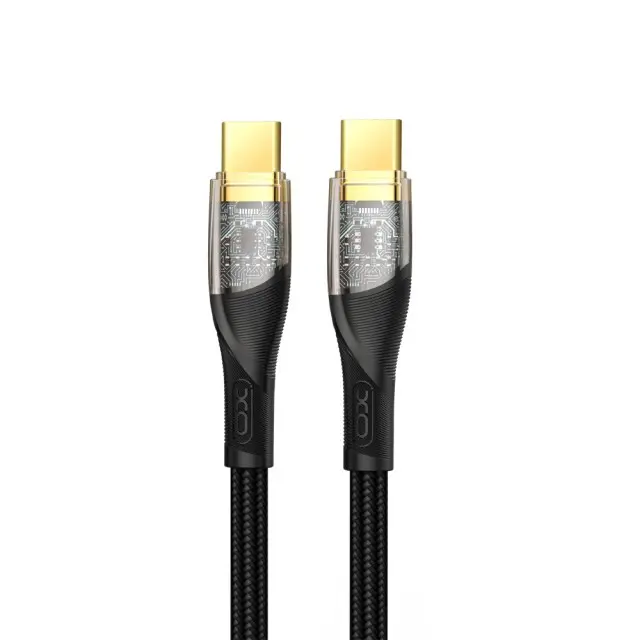 XO NB-Q223B Gold Plated Series USB-C na USB-C kabl 60 W, 1 m