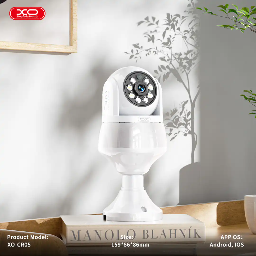XO CR05 unutrašnja Wi-Fi/Bluetooth kamera 3MP sa PTZ kontrolom