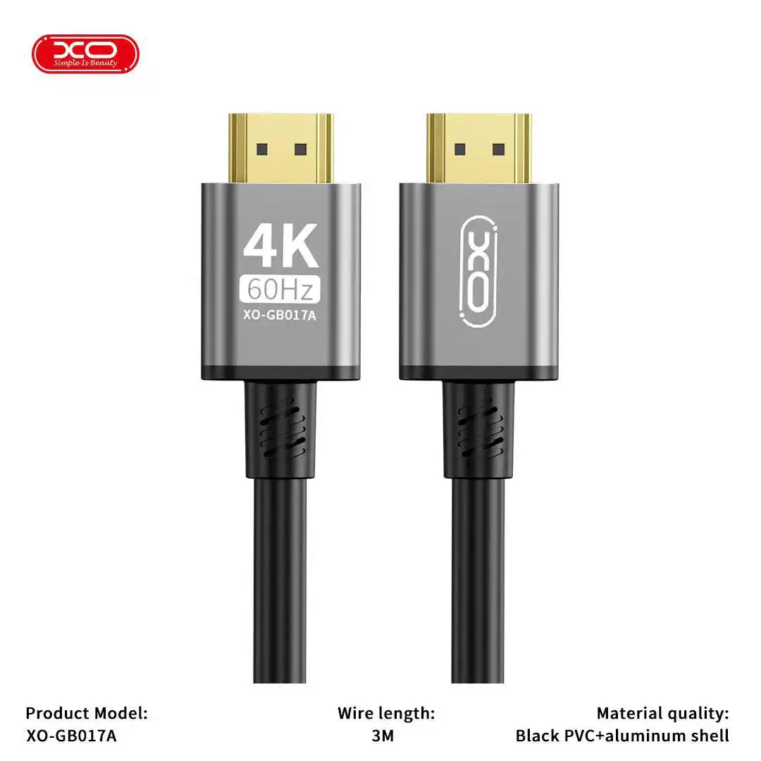 XO GB017A HDMI 2.0 kabl 3 m, 4K 60 Hz