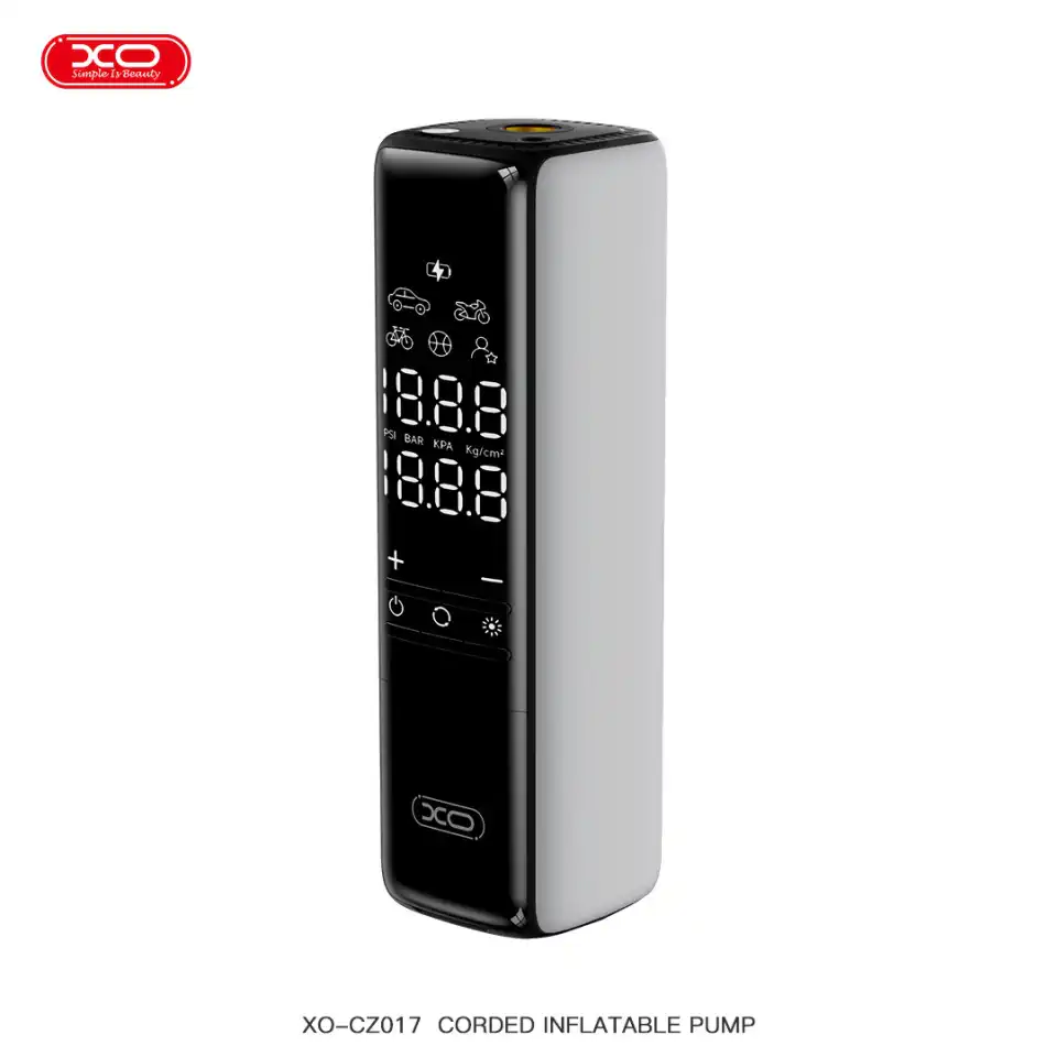 XO CZ017 žičani auto kompresor 120 W, 12 V, sa displejem