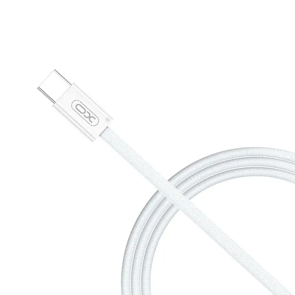 XO NB-Q260B USB-C na USB-C kabl 1,5 m, 60 W, beli