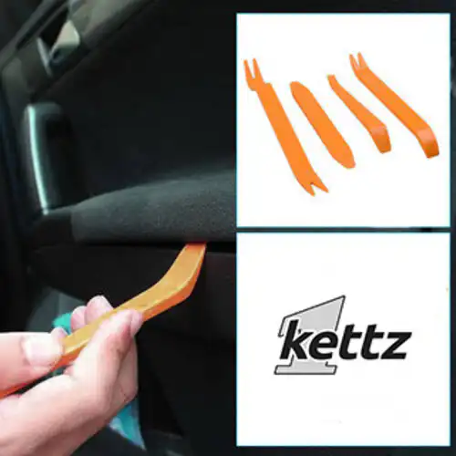 Set od 4 plastična alata za skidanje tapacirunga Kettz SR-55.200