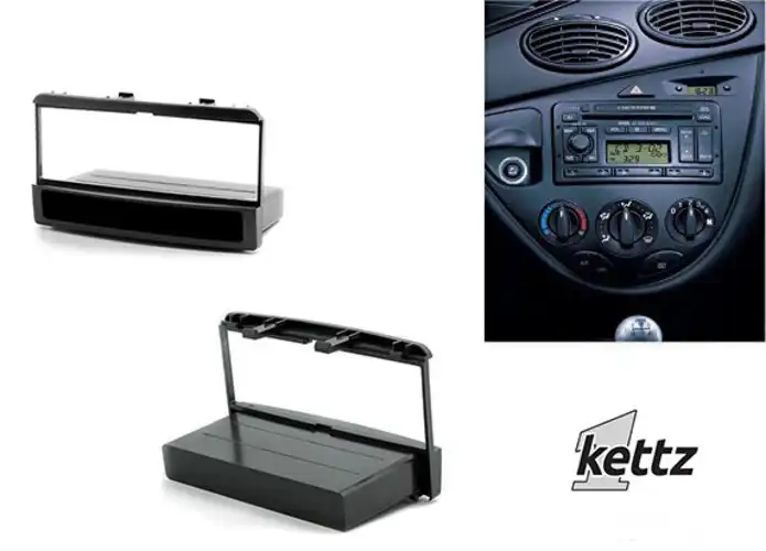 Radio blenda Kettz RB-1023 1DIN za Ford i Mazda vozila, crna