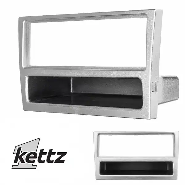 Radio blenda Kettz RB-1033 1DIN za Opel, aluminijumski finiš
