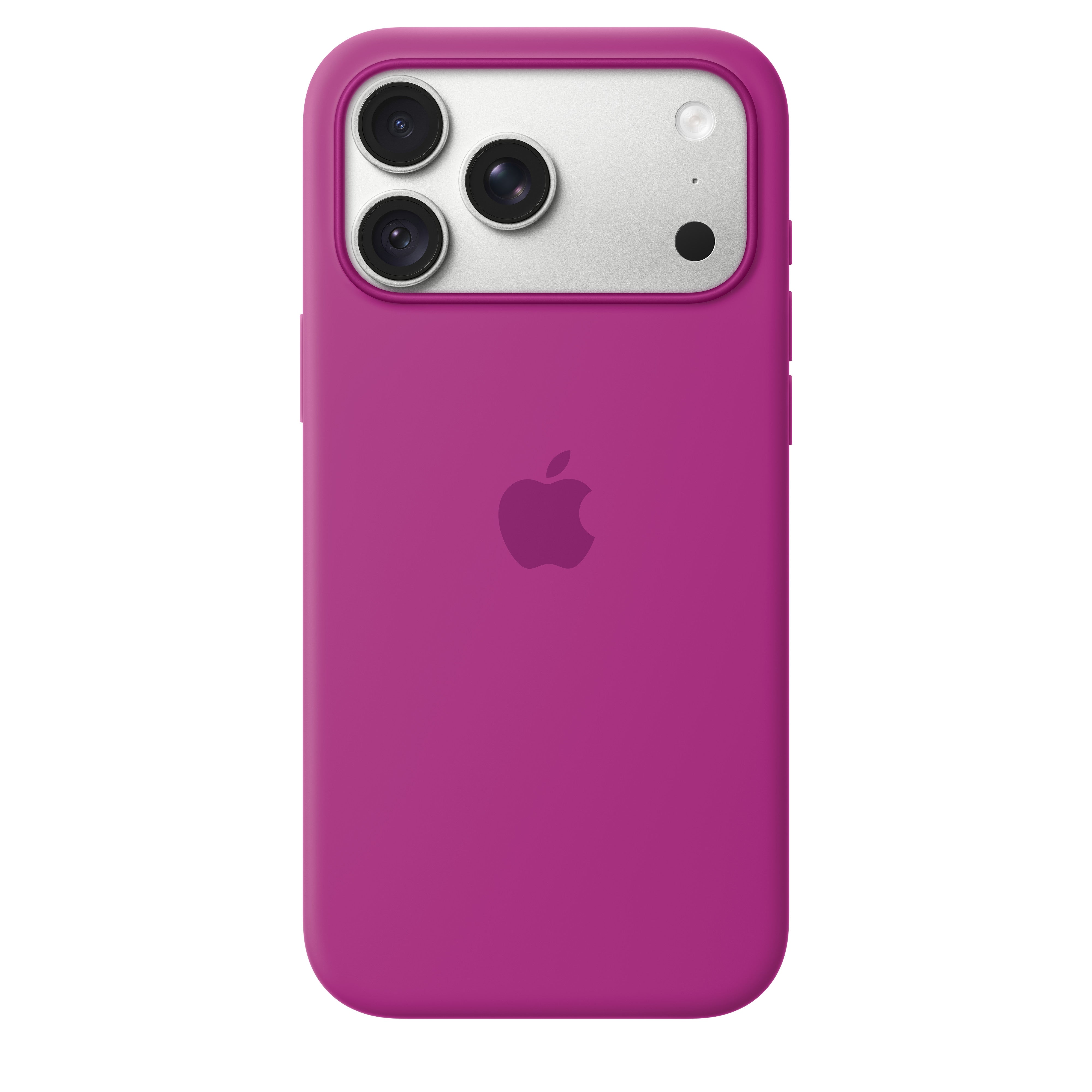 Apple silikonska maska MagSafe za iPhone 18 Pro Max, magenta