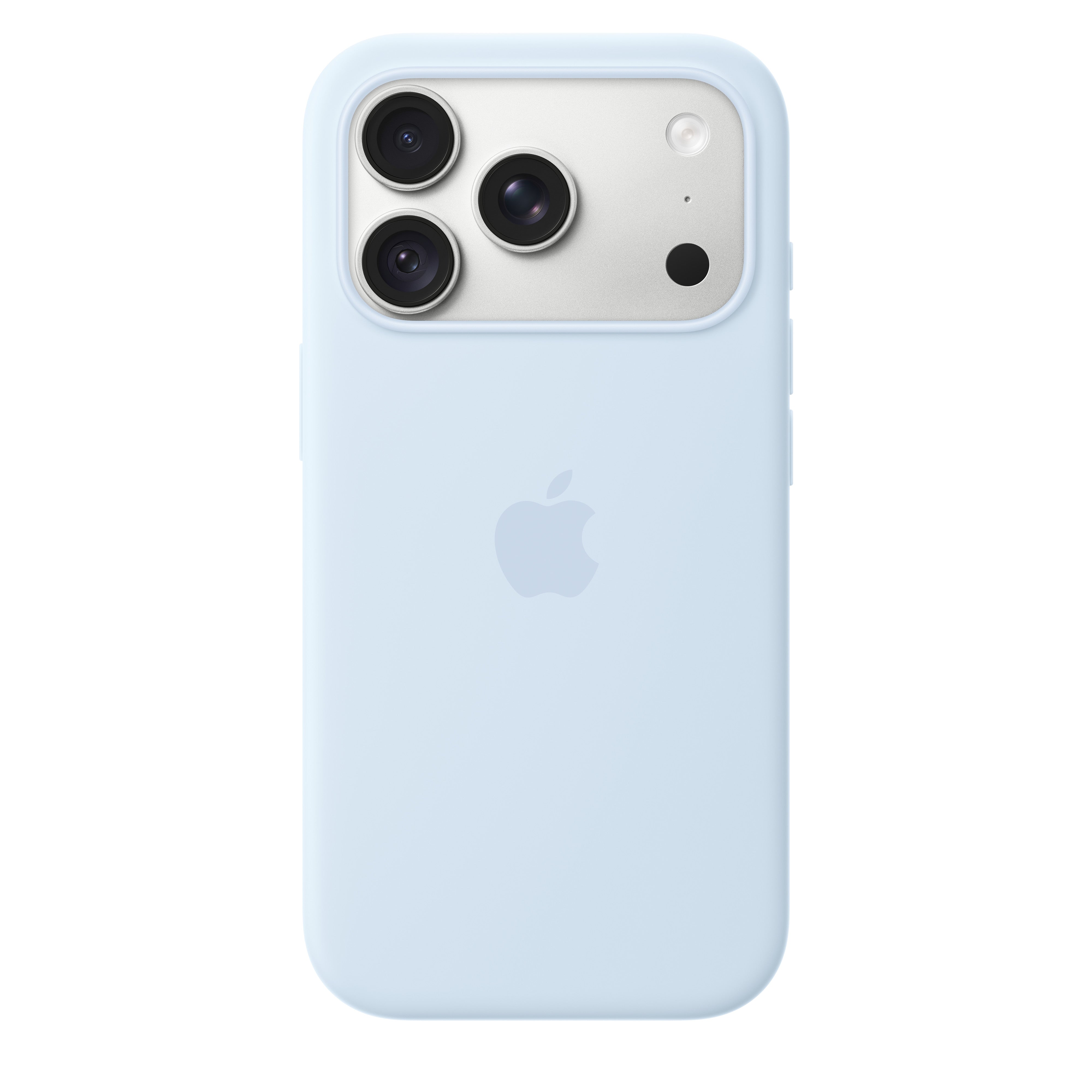 Apple silikonska maska za iPhone 18 Pro sa MagSafe-om, Crisp Blue