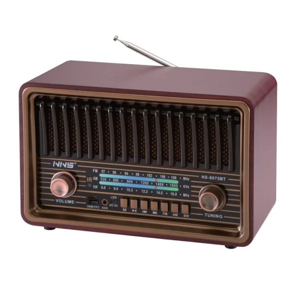 Elementa 8075BT/B retro RGB Bluetooth radio sa AM/FM/SW prijemom