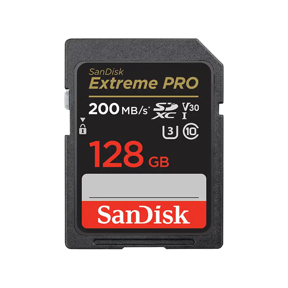 SanDisk Extreme PRO SDXC UHS-I 128 GB U3 V30 memorijska kartica