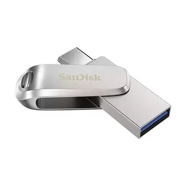 SanDisk Ultra Dual Drive Luxe USB fleš memorija 64 GB, USB-C i USB-A