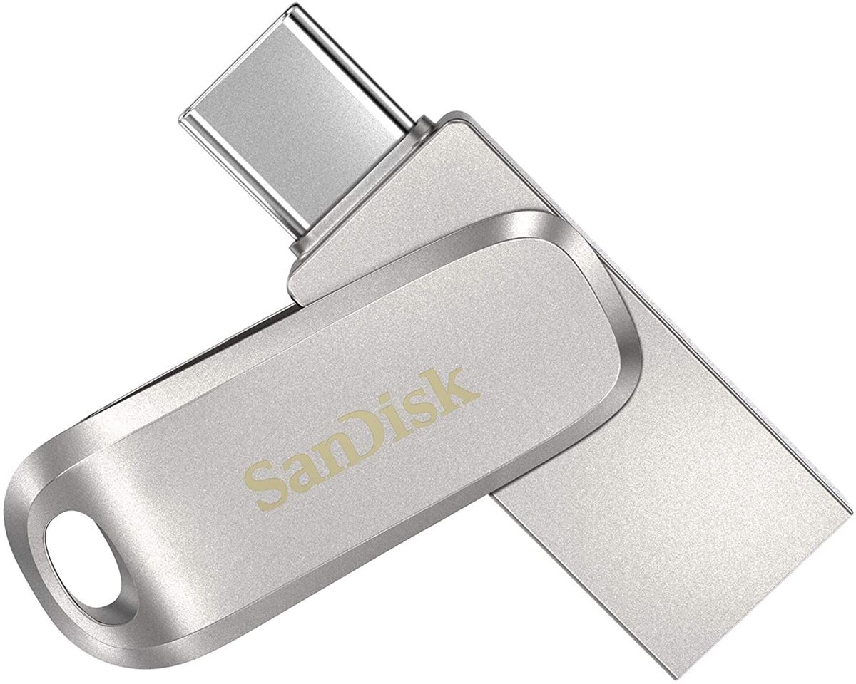 SanDisk Ultra Dual Drive Luxe USB fleš memorija 128 GB, USB-C i USB-A