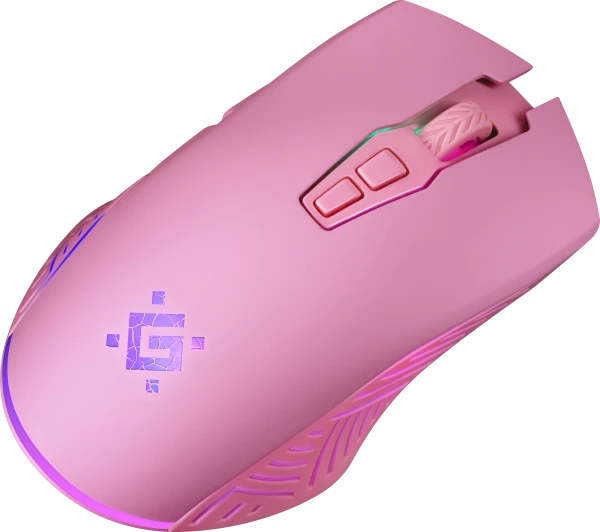 Defender Pandora GM-502 bežični gejming miš 3200 DPI, roze