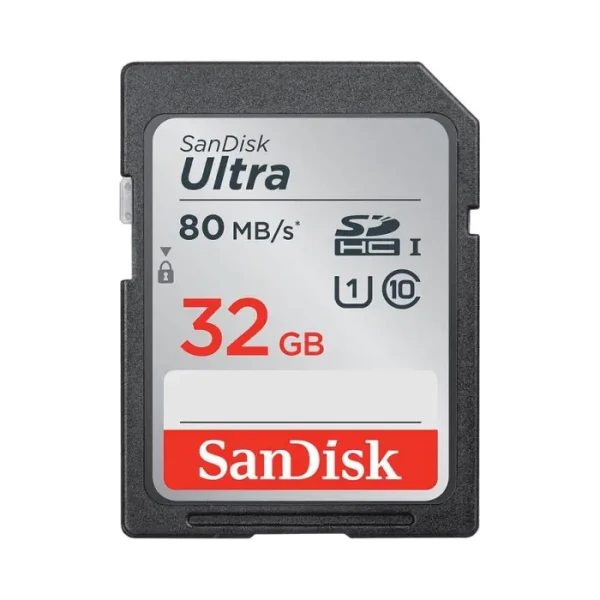SanDisk Ultra SDHC memorijska kartica 32 GB, 80 MB/s