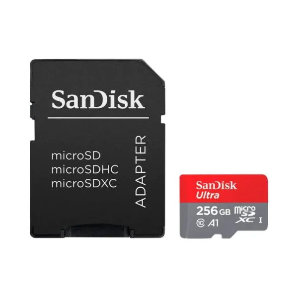 SanDisk Ultra SDSQUAB-256G-GN6MA microSDXC kartica 256 GB + SD adapter