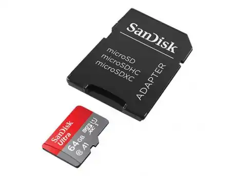 SanDisk Ultra microSDXC 64 GB UHS-I A1 sa SD adapterom