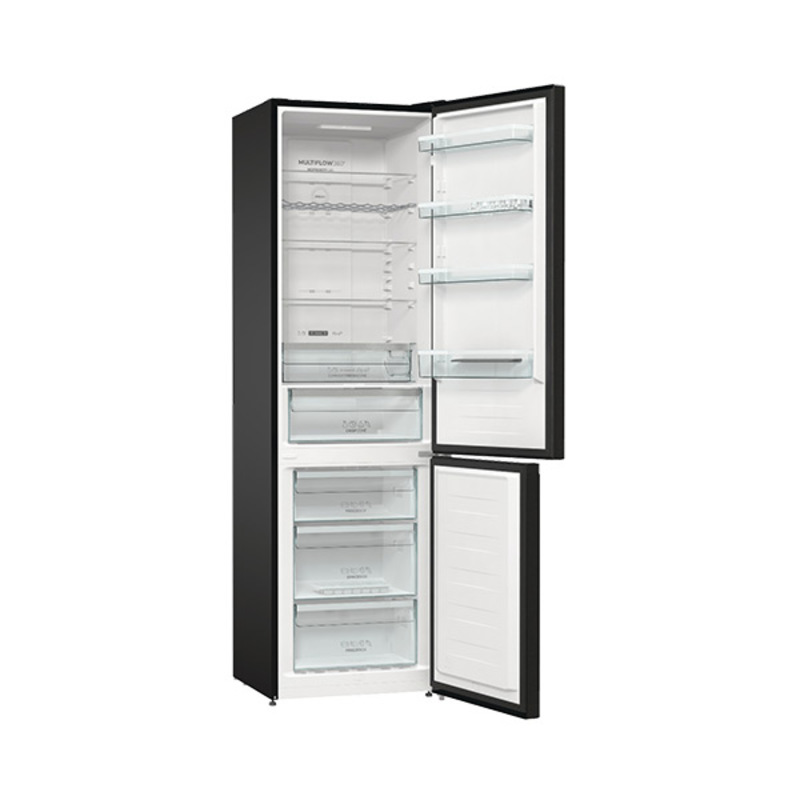 Kombinovani frižider Gorenje NRK620EABXL4, 331 l, crni