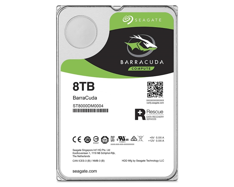 Seagate BarraCuda ST8000DM004 8 TB 3,5-inčni hard disk