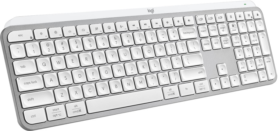 Logitech MX Keys S bežična tastatura, US International, svetlosiva