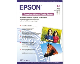 Epson S041315 Premium Glossy foto-papir A3, 255 g/m², 20 listova
