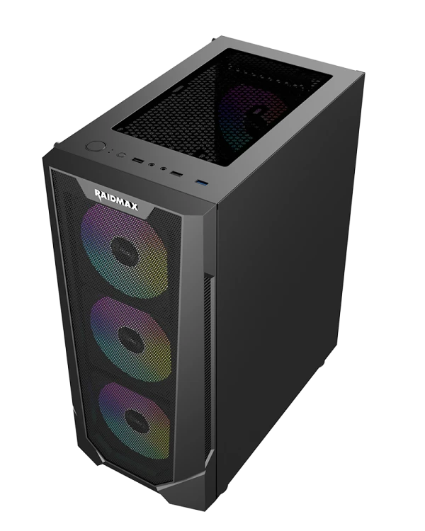 Raidmax Vector V155TBS RGB Midi Tower kućište, bez napajanja