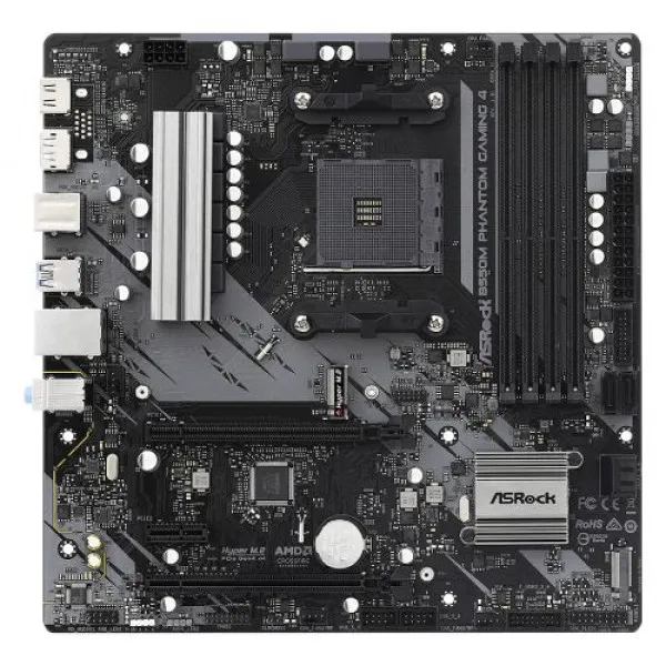 ASRock B550M Phantom Gaming 4 microATX matična ploča, AM4, DDR4