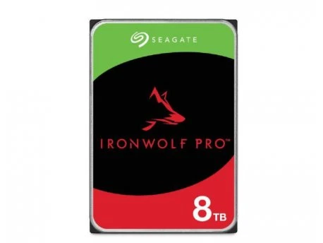 Seagate IronWolf Pro ST8000NT001 8 TB 3,5″ SATA NAS hard disk, 7200 rpm