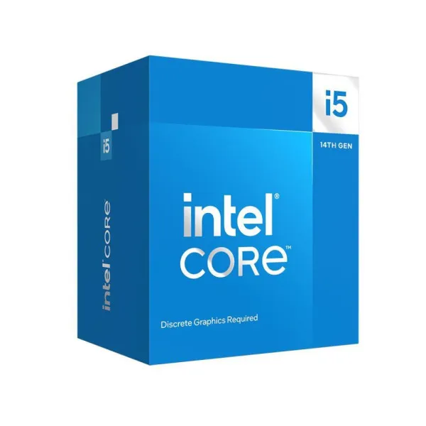 Intel Core i5-14400F BOX procesor 10 jezgara, 4,7 GHz Turbo, LGA1700