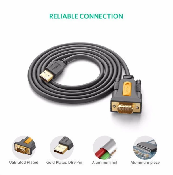 UGREEN CR104 USB na RS-232 adapter kabl 1,5 m