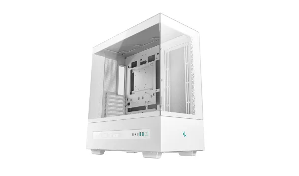 DeepCool CH690 DIGITAL WH belo ATX kućište sa displejem